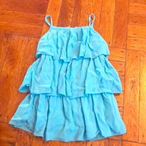 Ella Moss 2t girls dress aqua